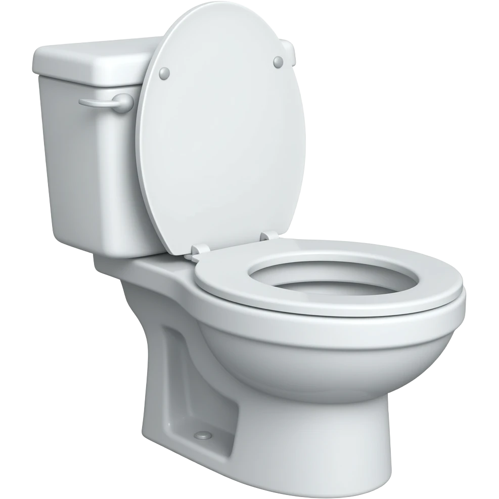 toilet open emoji