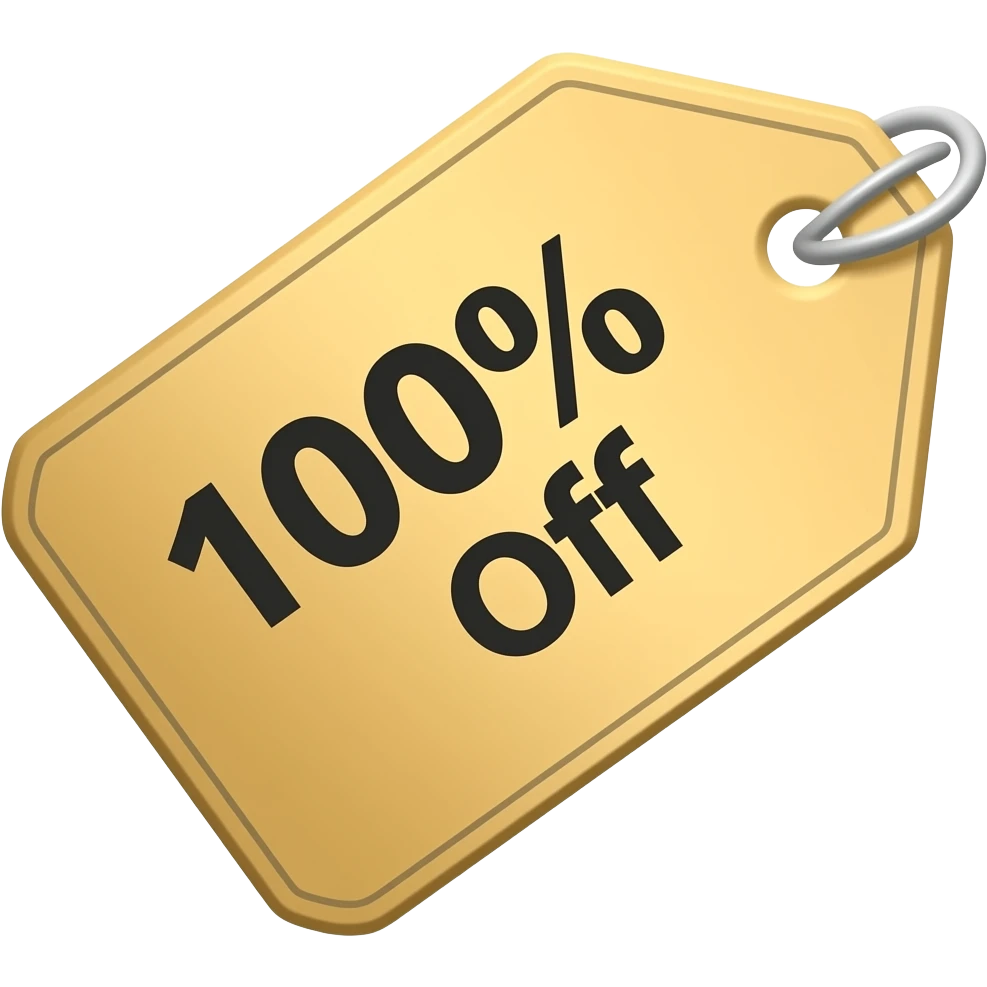 100 off emoji
