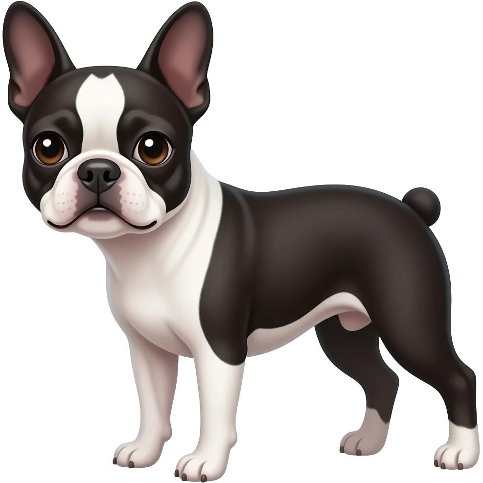 Boston terrier emoji