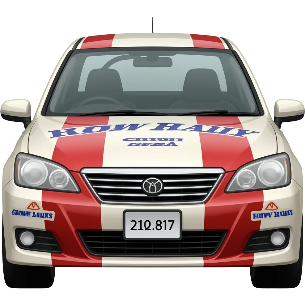 Toyota I G.87 C.SL Crown Rally Car (2011) emoji
