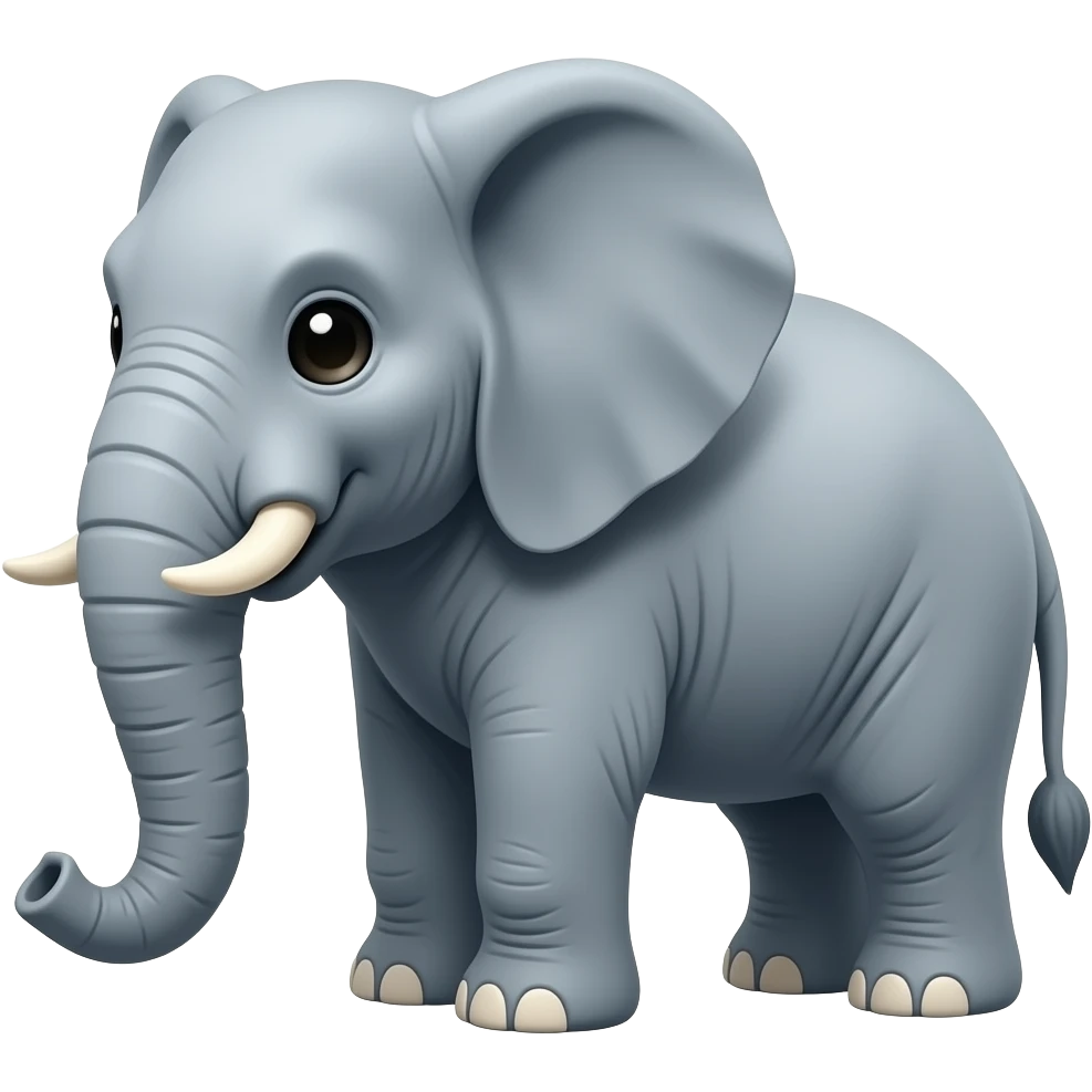 Antrophomorphic elephant emoji