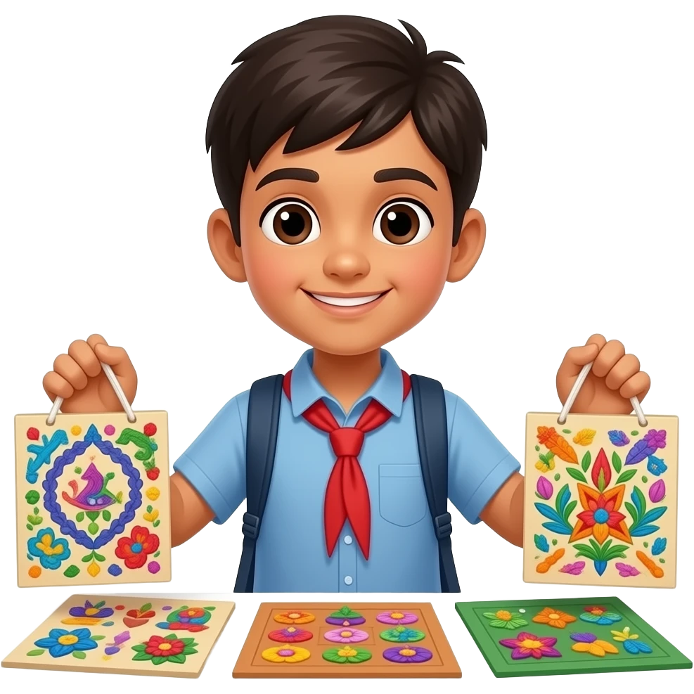 Student school Bazaar indian emoji
