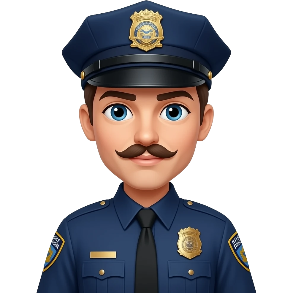 female Police With Mustaches emoji