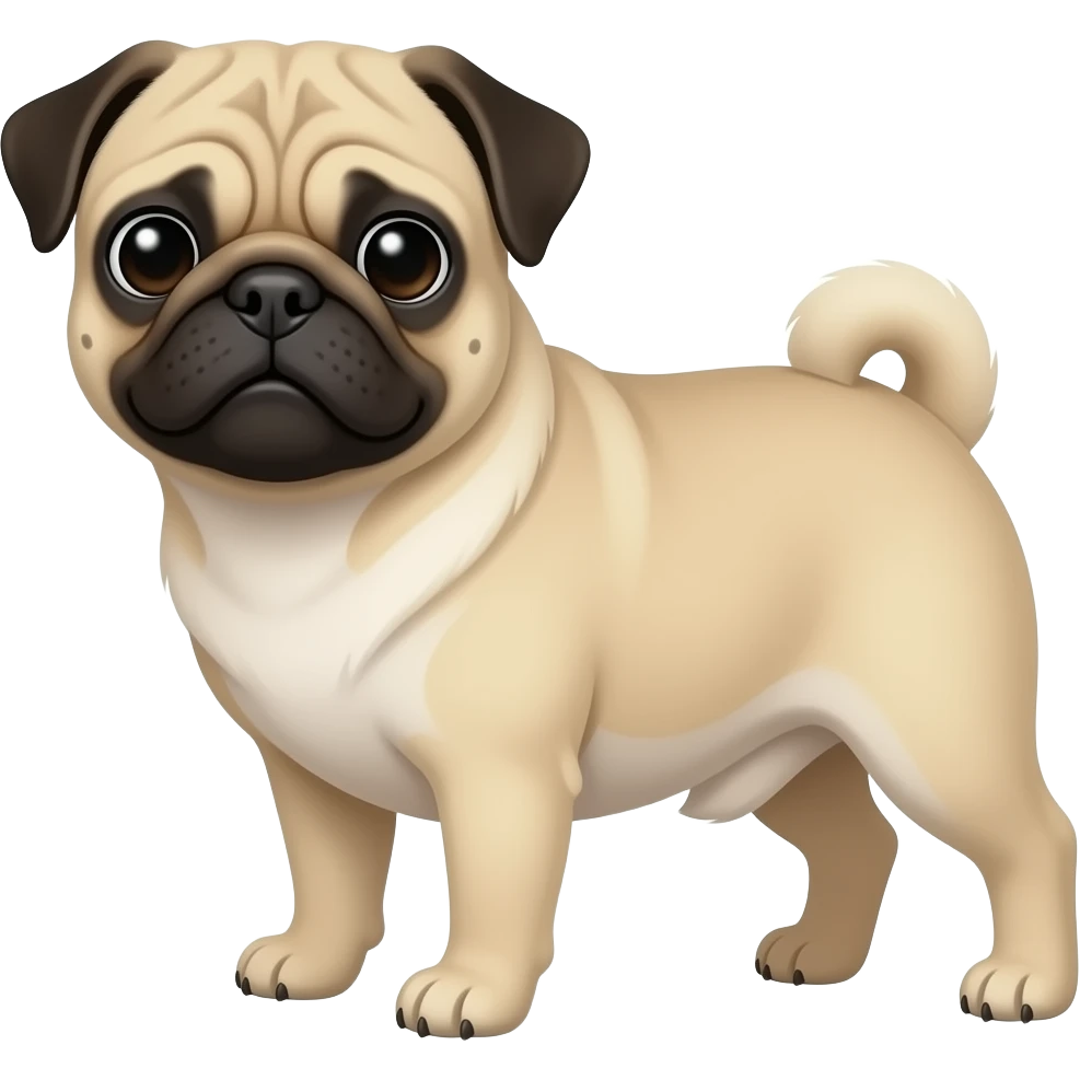 Pug emoji