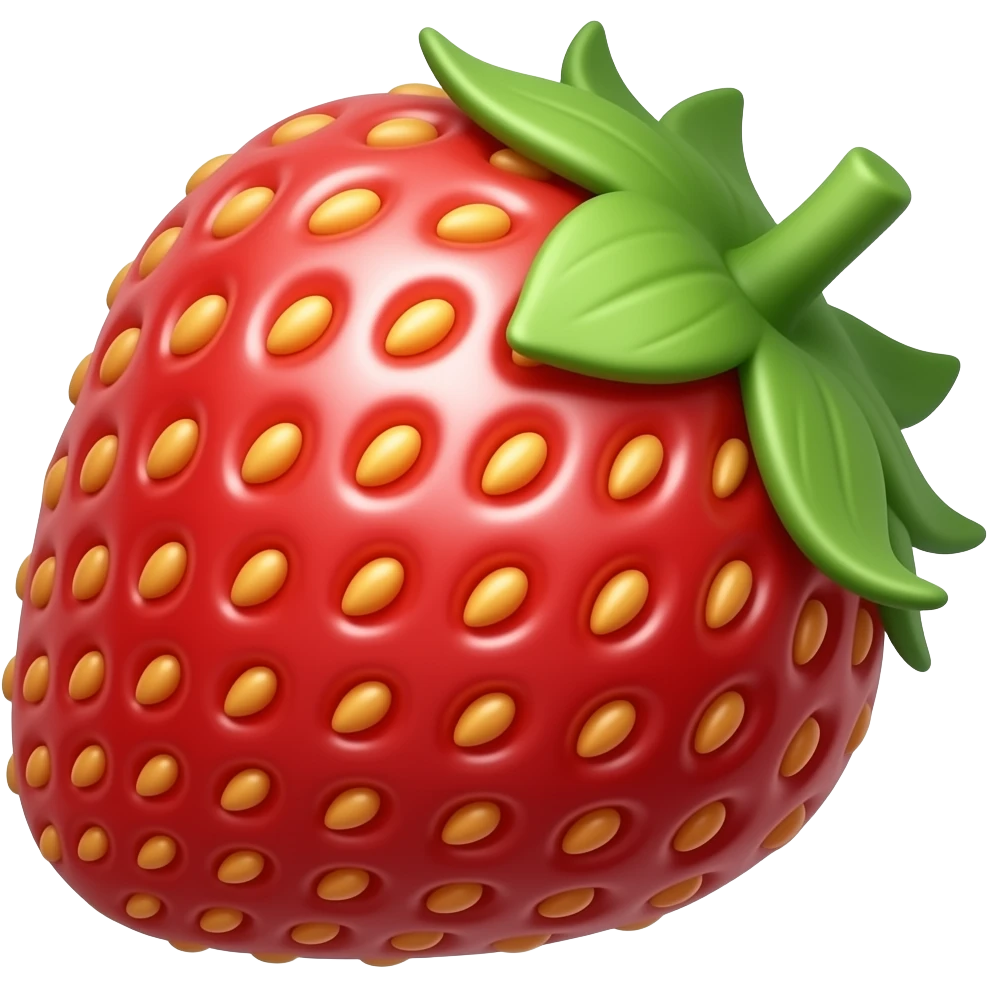 Strawberry matcha emoji