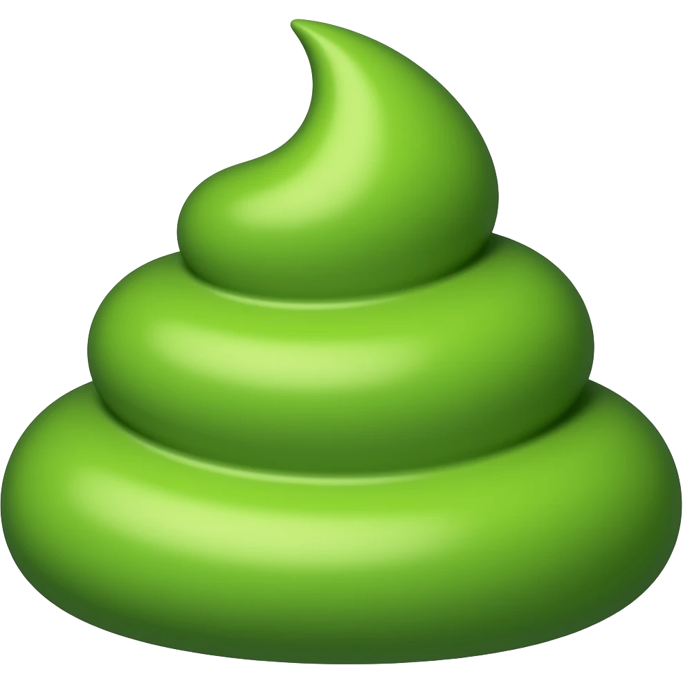 Green Poop emoji