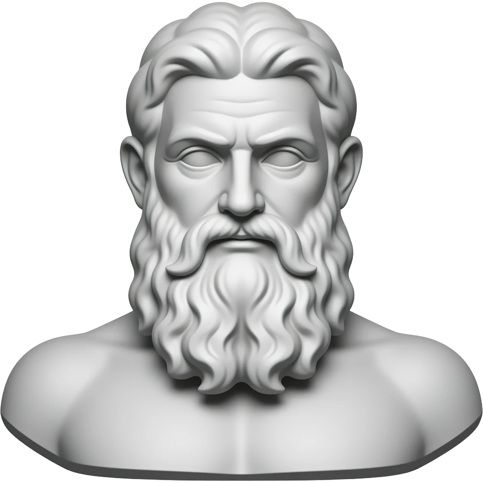 Zeus statue greek emoji