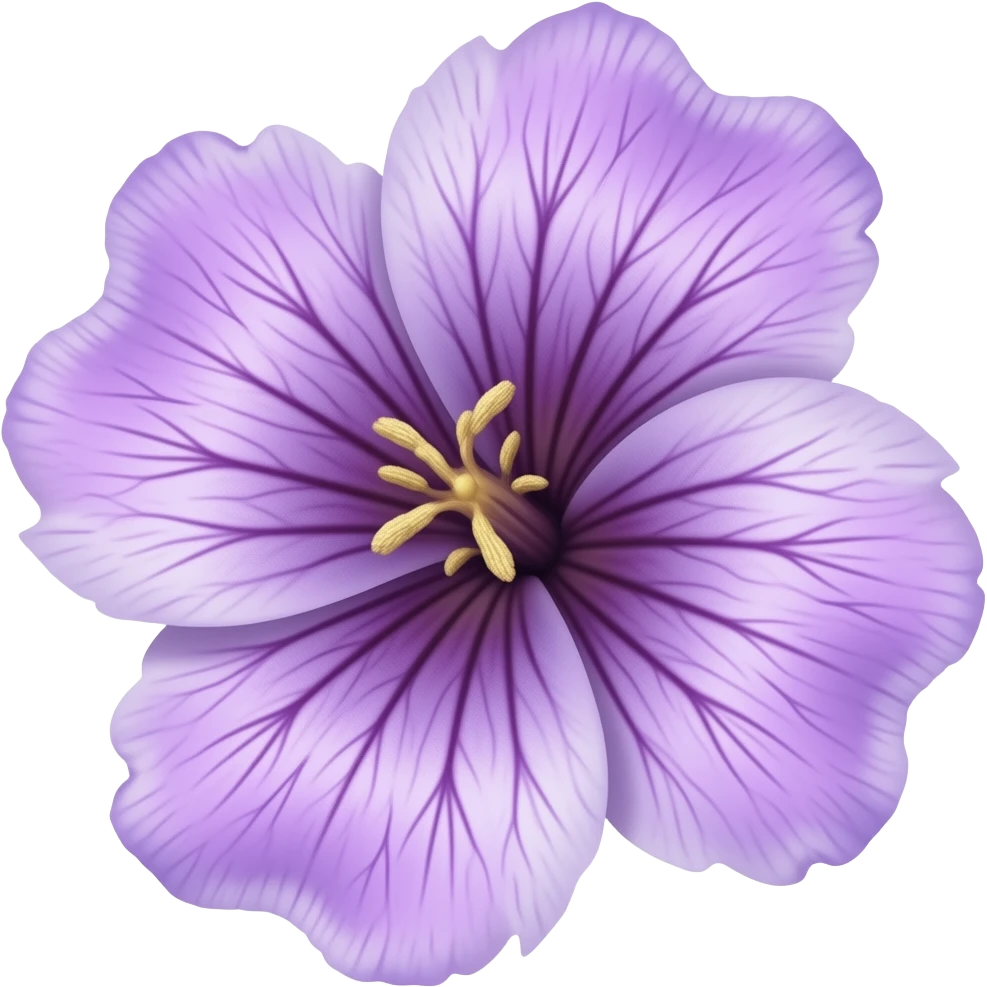 purple flowers emoji