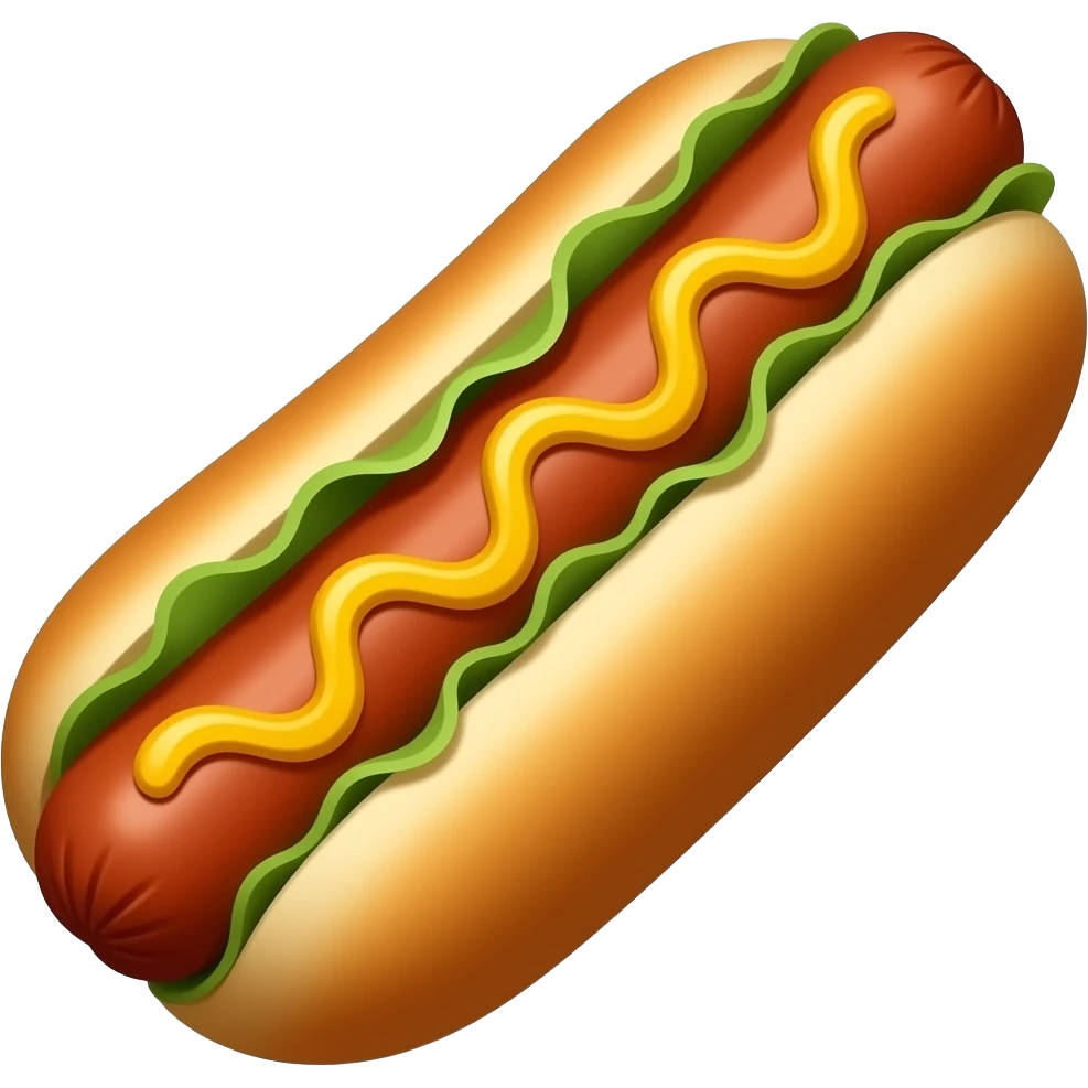 hot dog bun emoji
