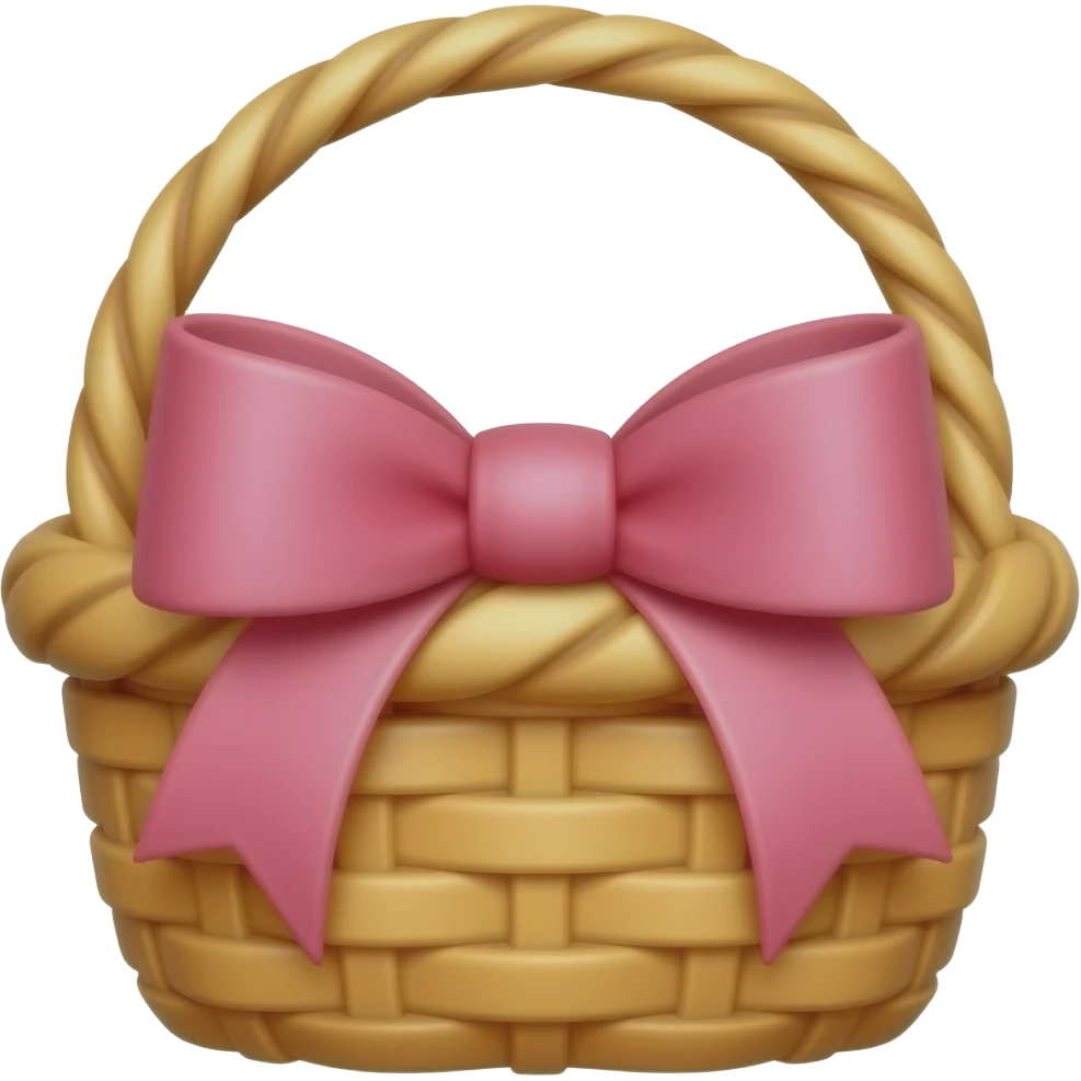 Basket+🎀 emoji