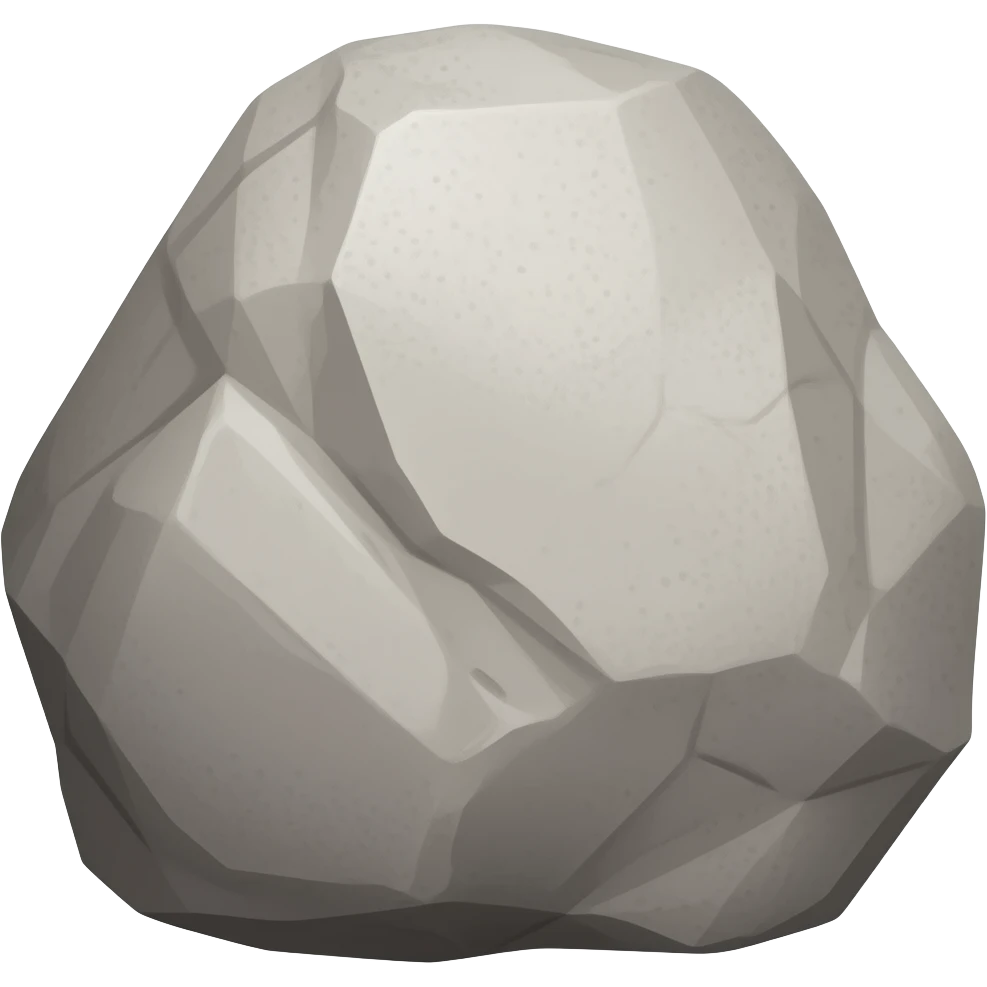 Rock emoji