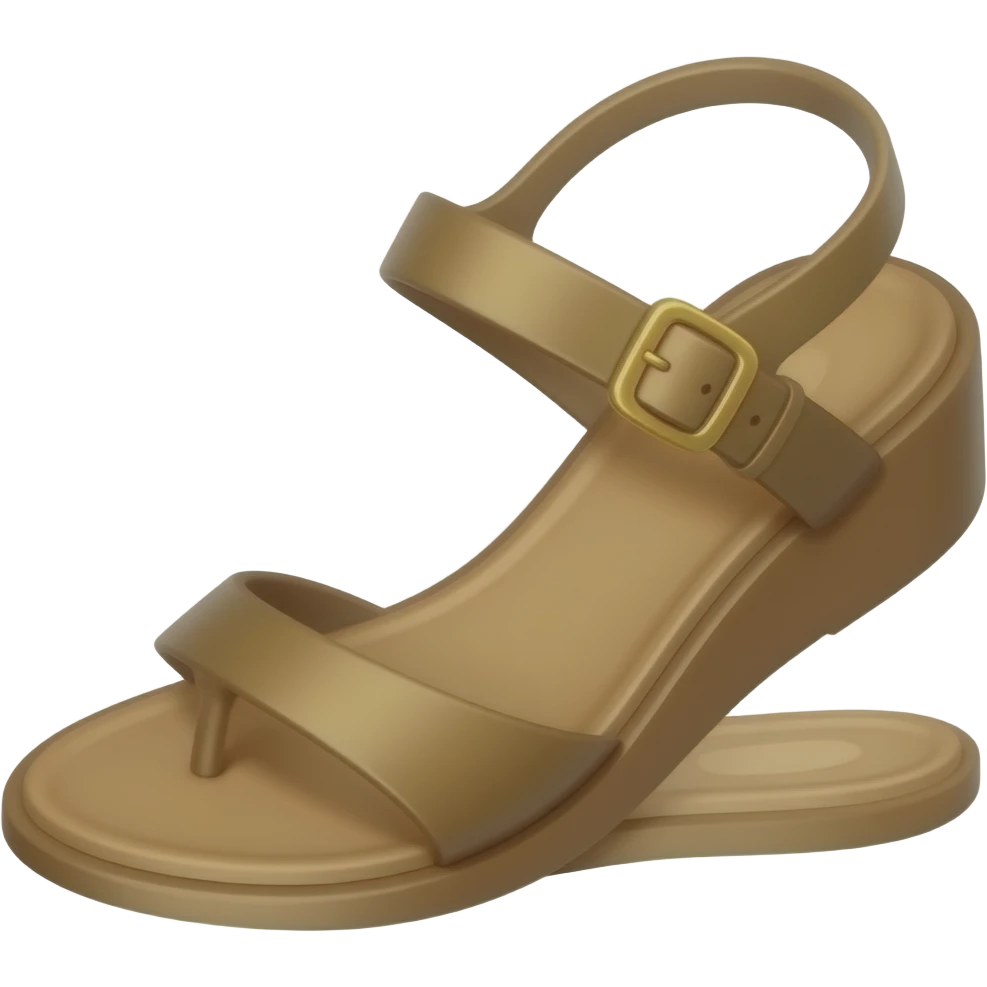 Sandal of the prophet Muhammad nalayn shape emoji