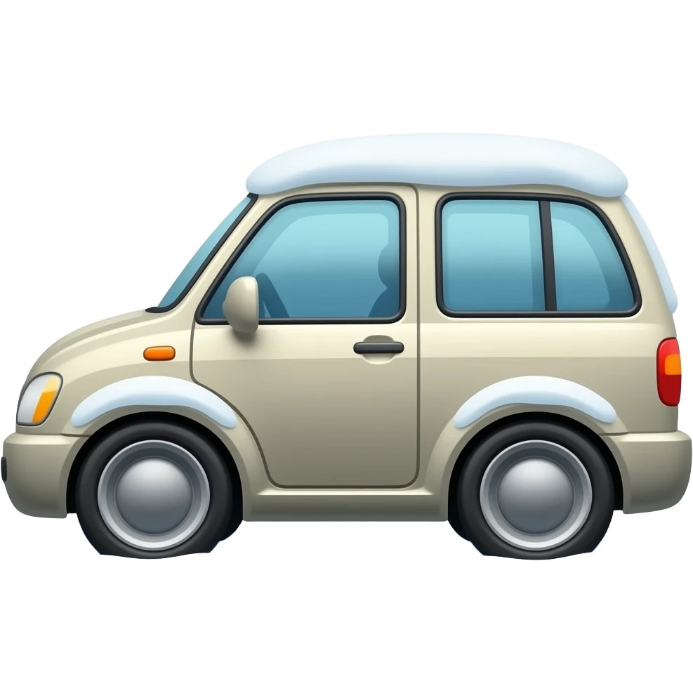 VEHICULO EN NIEVE emoji
