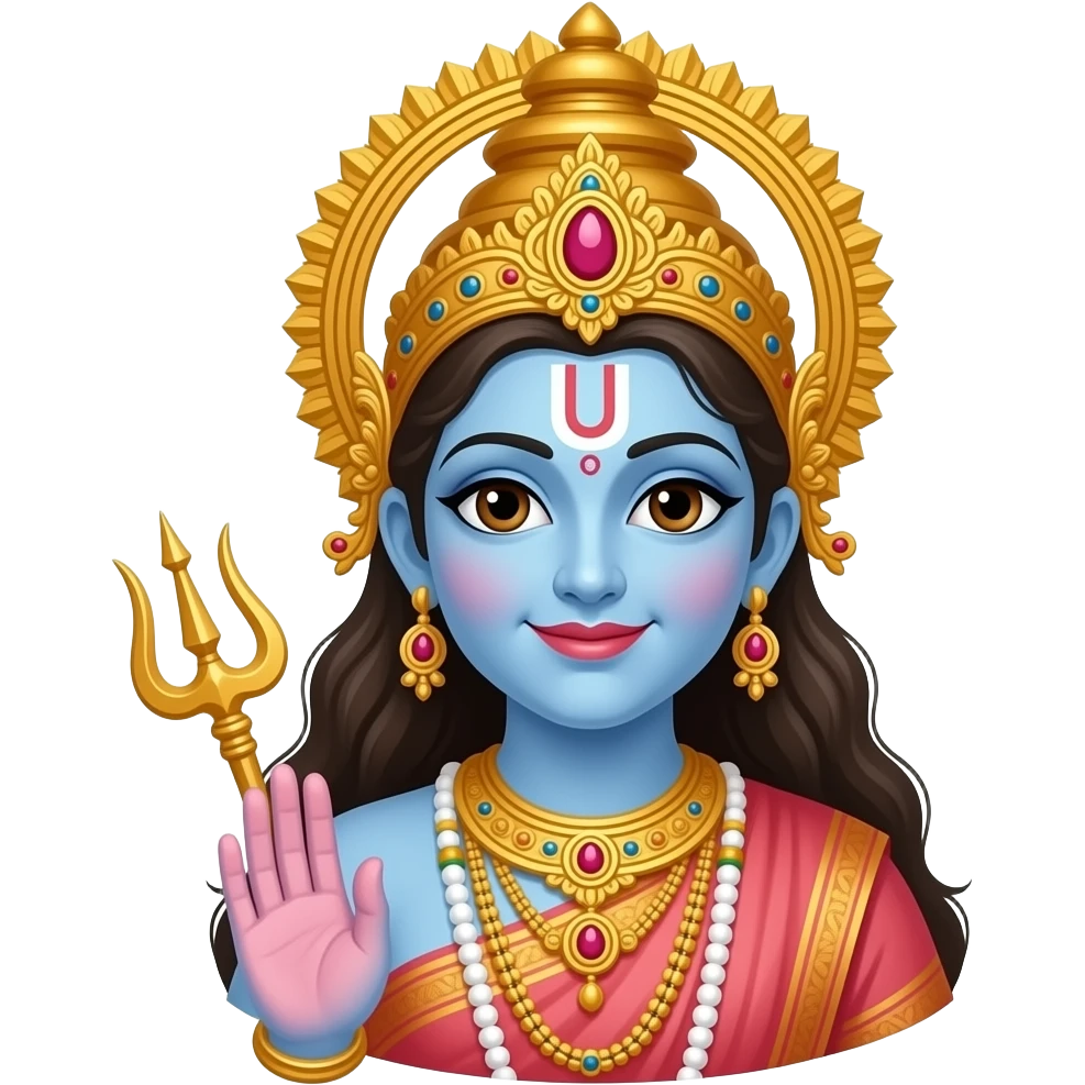 Parvati from Hindu Mythology emoji