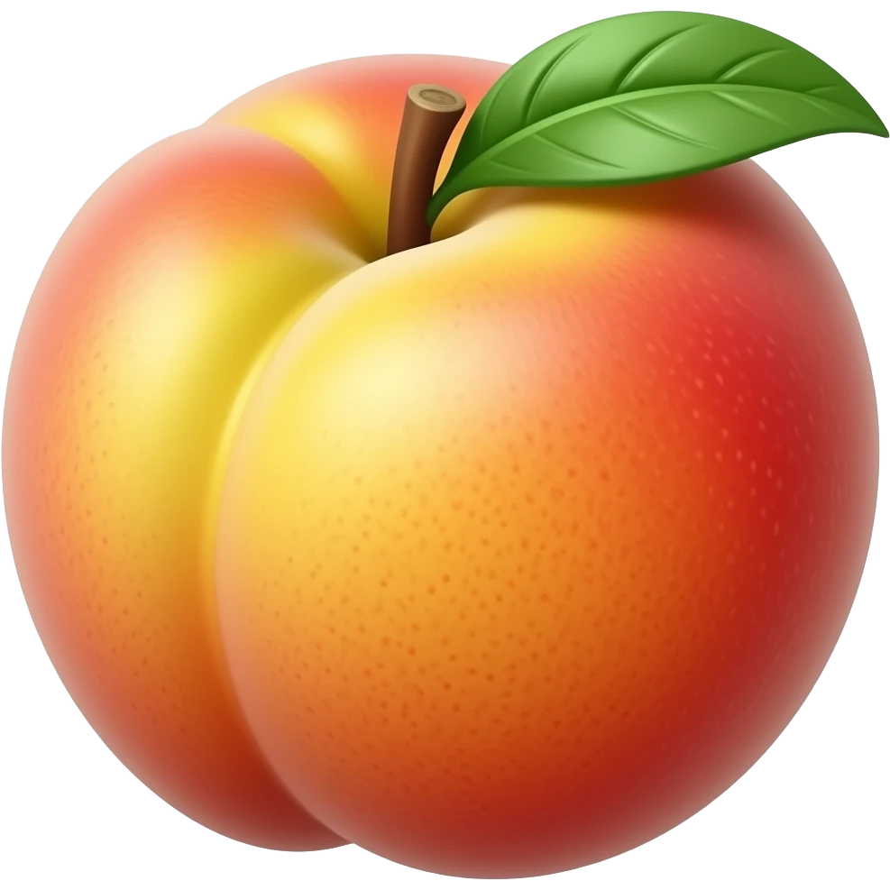 Peach emoji