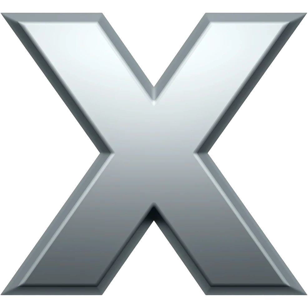x emoji