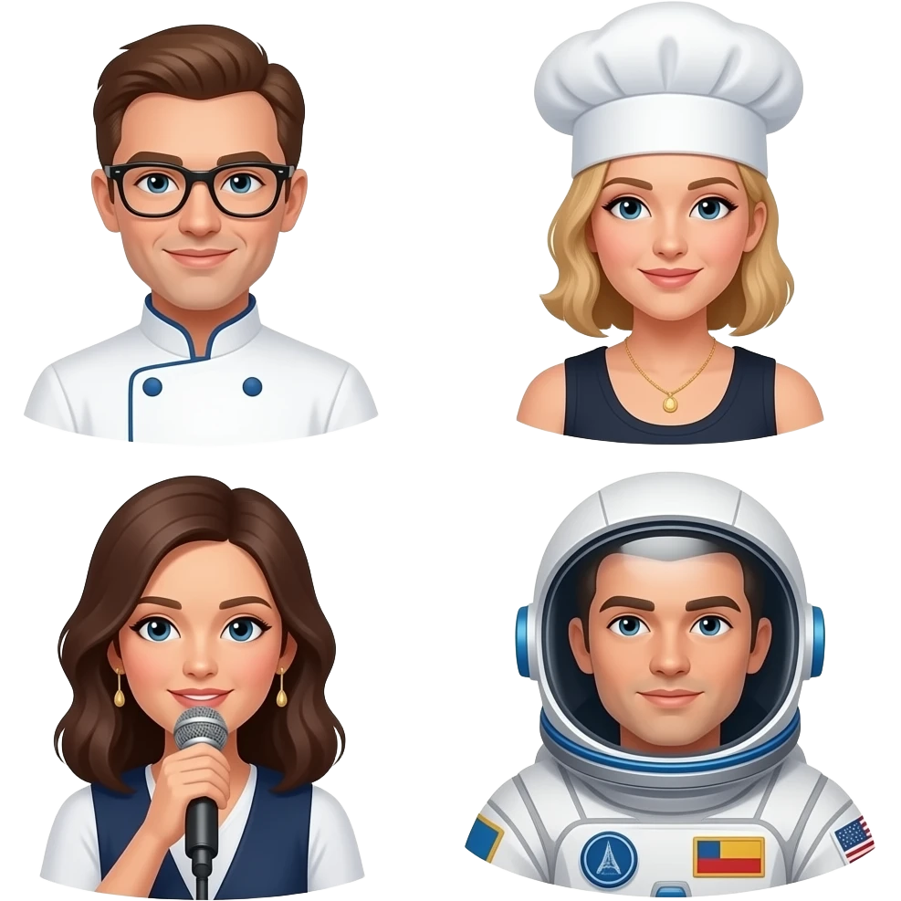🧑‍🏫🧑‍🍳🧑‍🎤🧑‍🚀 emoji