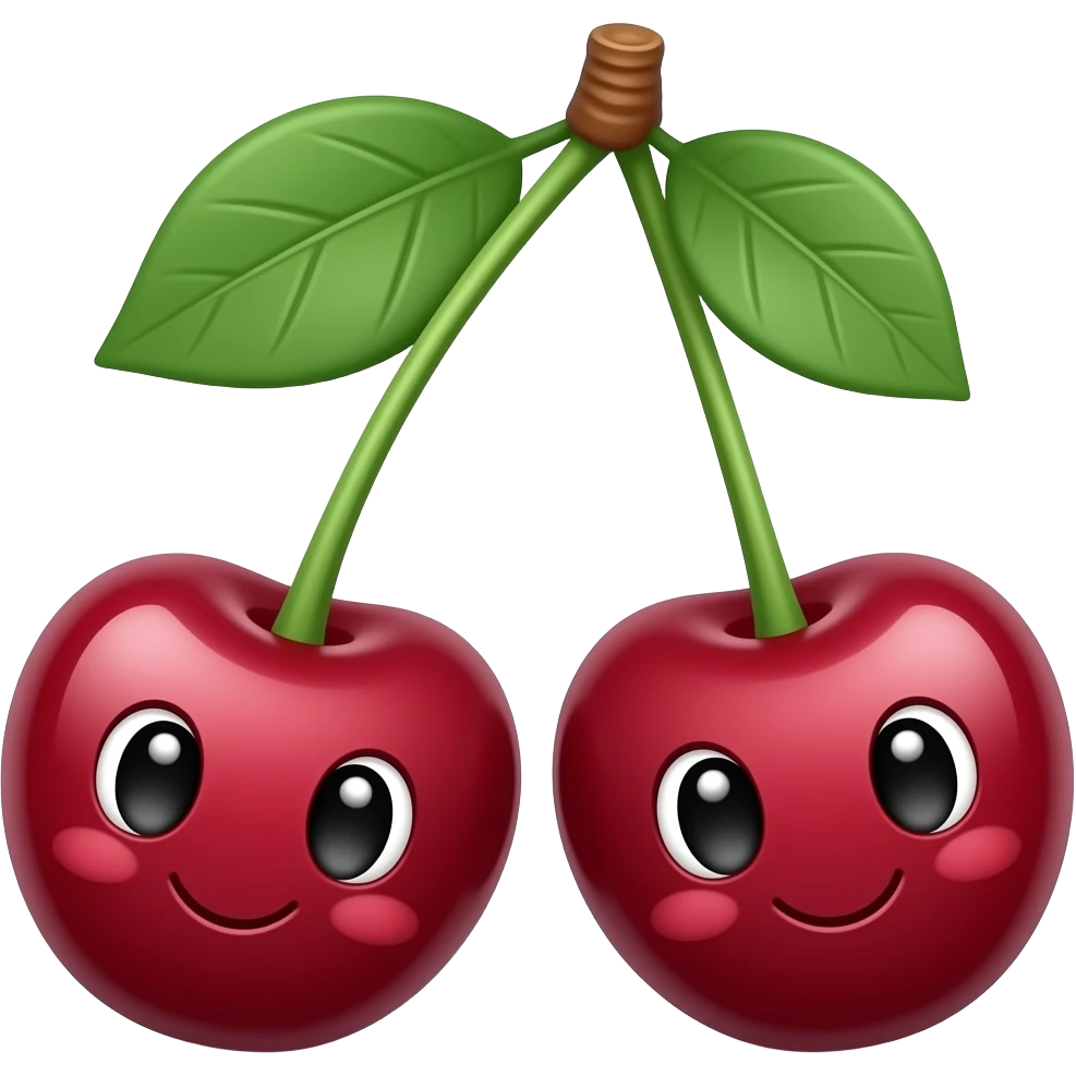 Cute Cherry emoji