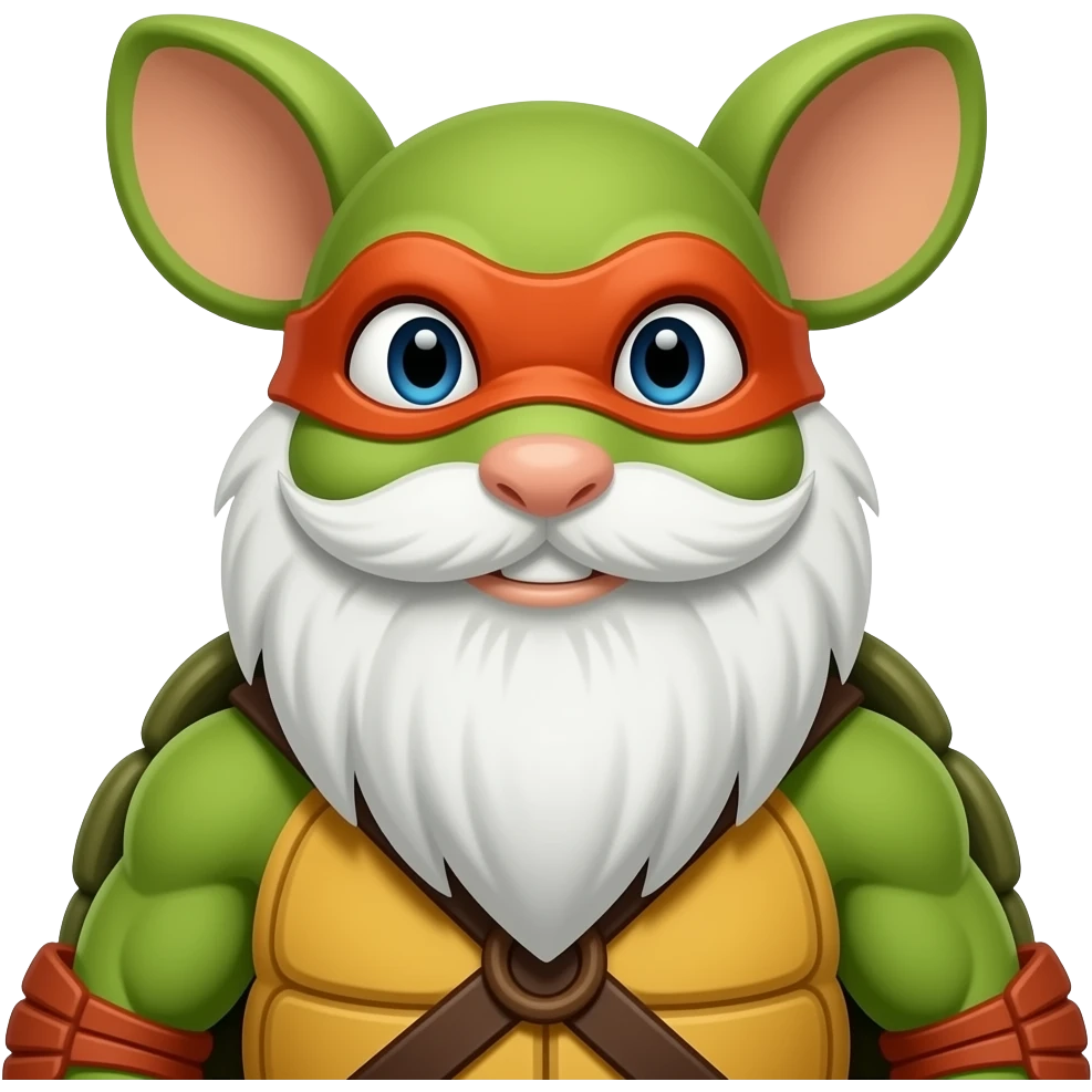 master splinter, TMNT, Mouse, Sensei emoji
