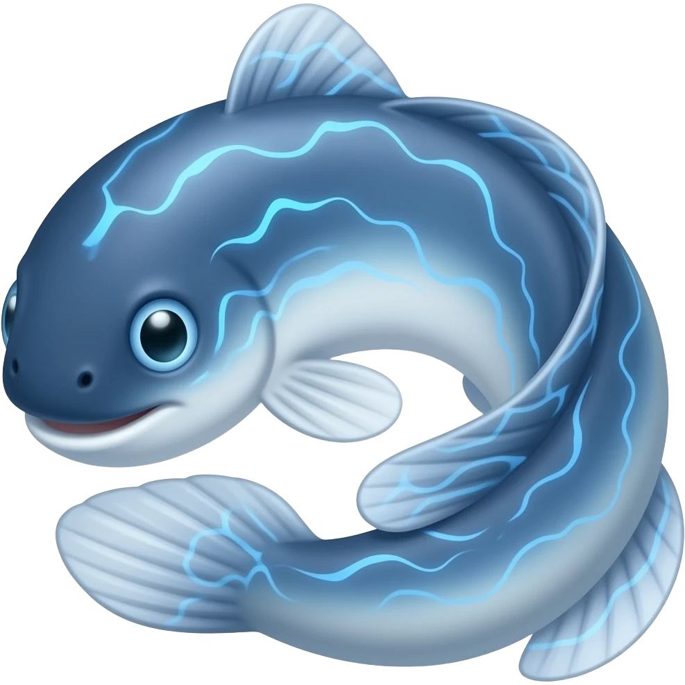Anguila  eléctrica azul  Disney emoji emoji