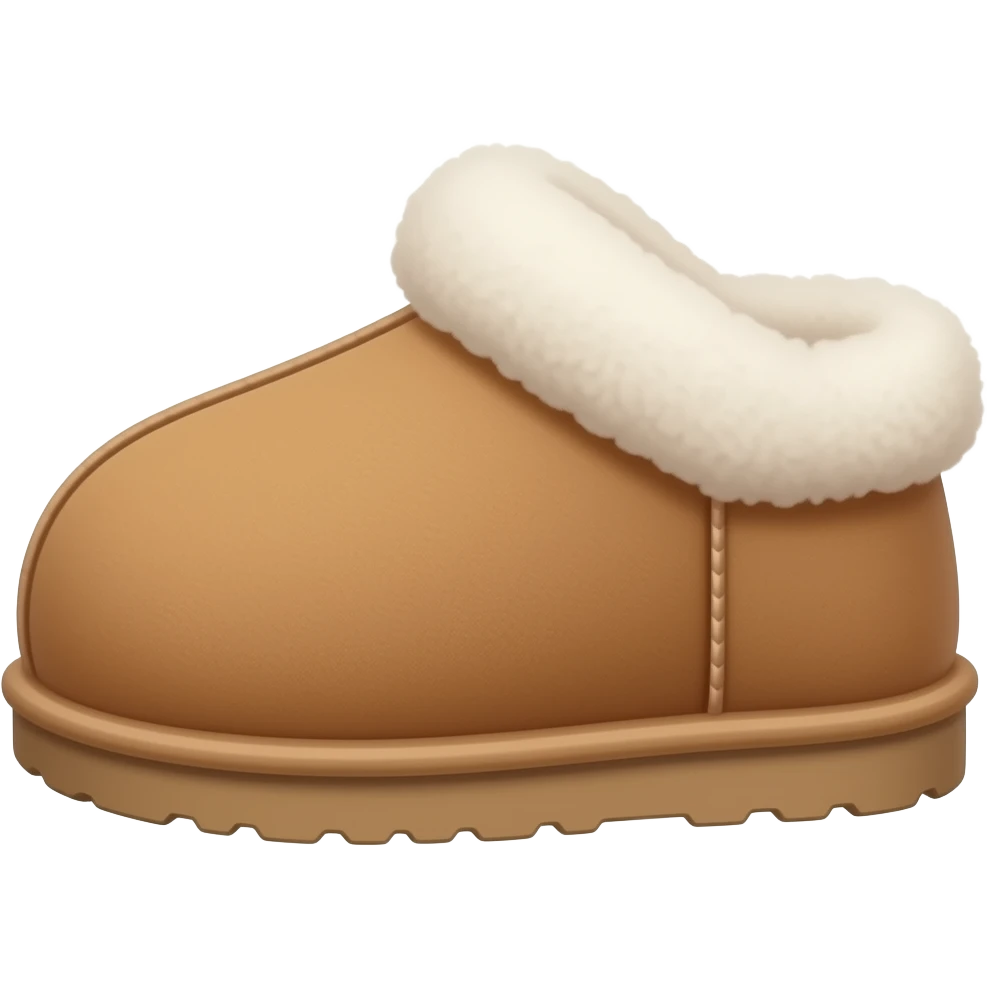 Light brown mini ugg without emoji