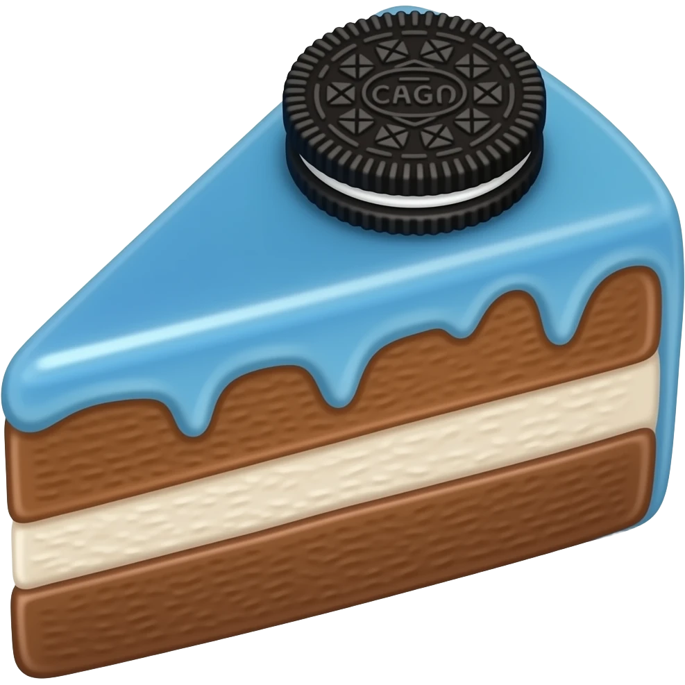 Oreo Cake emoji