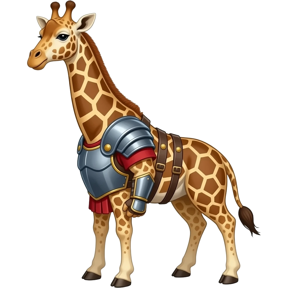 giraffe gladiator emoji