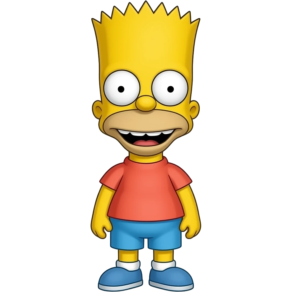 Bart simpsons emoji