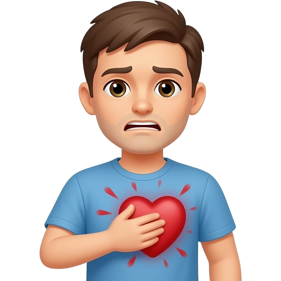 heart attack emoji