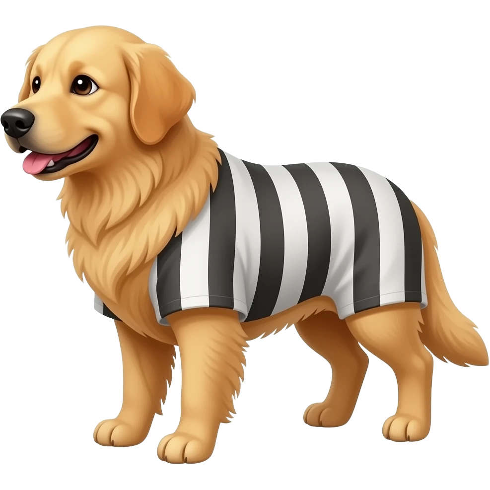 golden retriever prisoner emoji