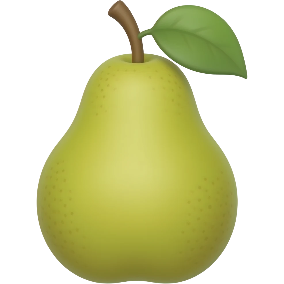 Pear emoji