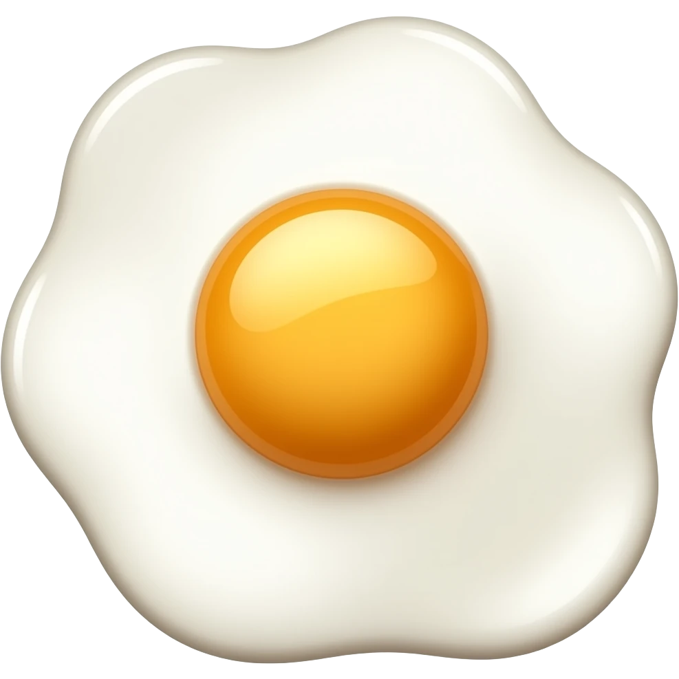 fried eggs emoji
