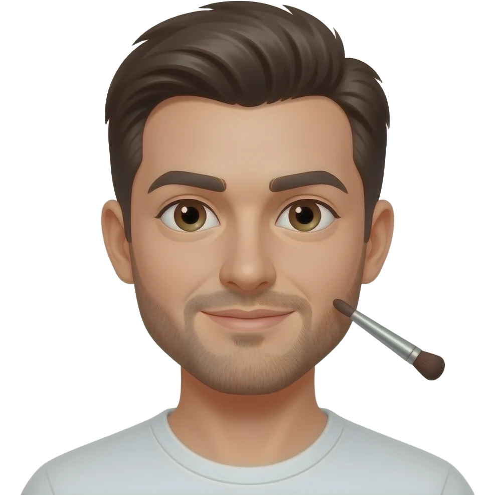 make up man emoji