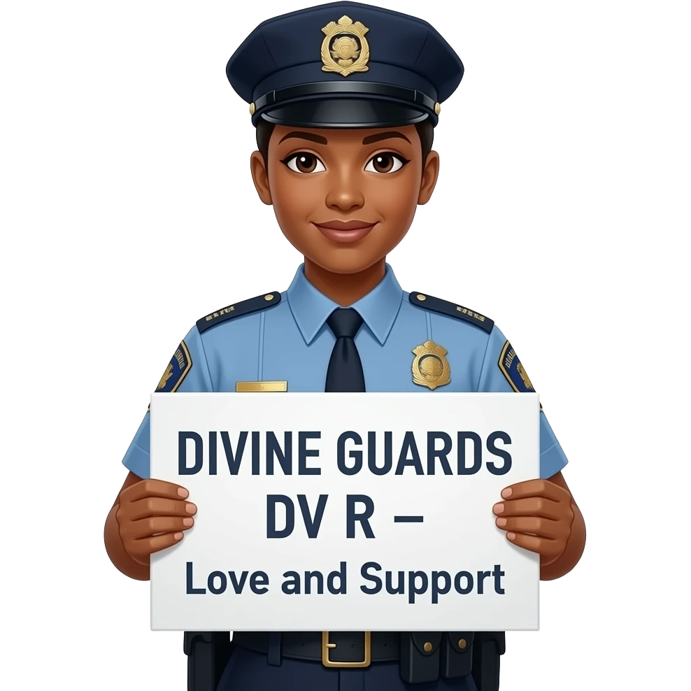 Have me as a female guard with saying showing love and support 𝓓𝓲𝓿𝓲𝓷𝓮 𝓖𝓾𝓪𝓻𝓭𝓼✨𝓓𝓥𝓡 🏴‍☠️ 𝓘𝓝 emoji