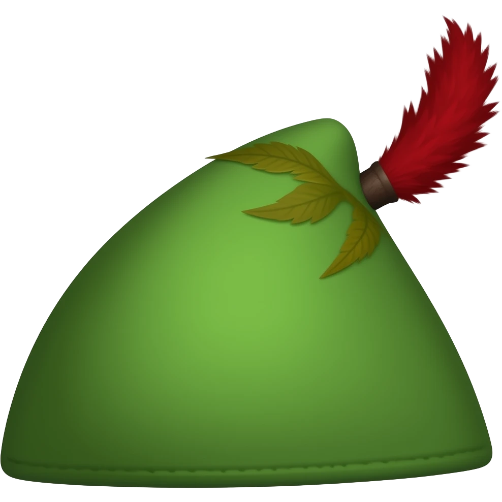 peter pan hat emoji