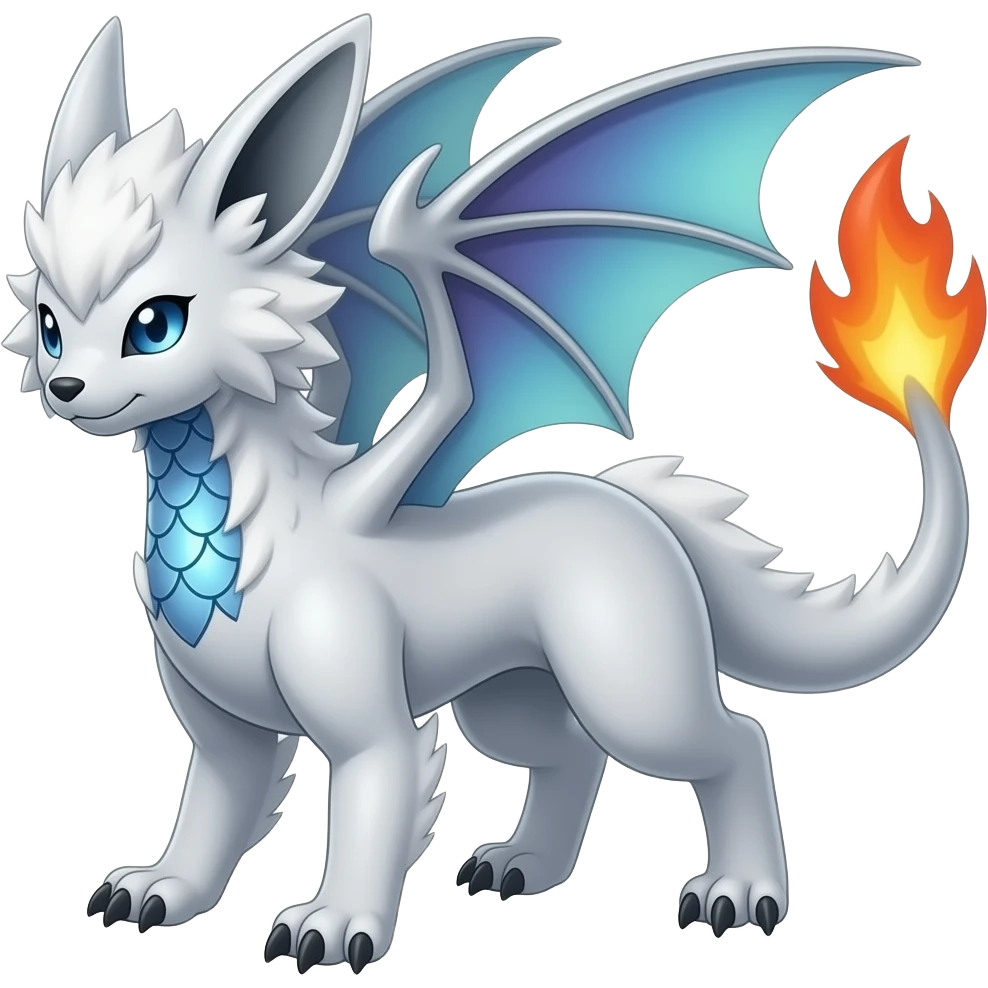 Meowstic-Minccino-Furret-Milotic-Exveemon-Digimon-hybrid emoji