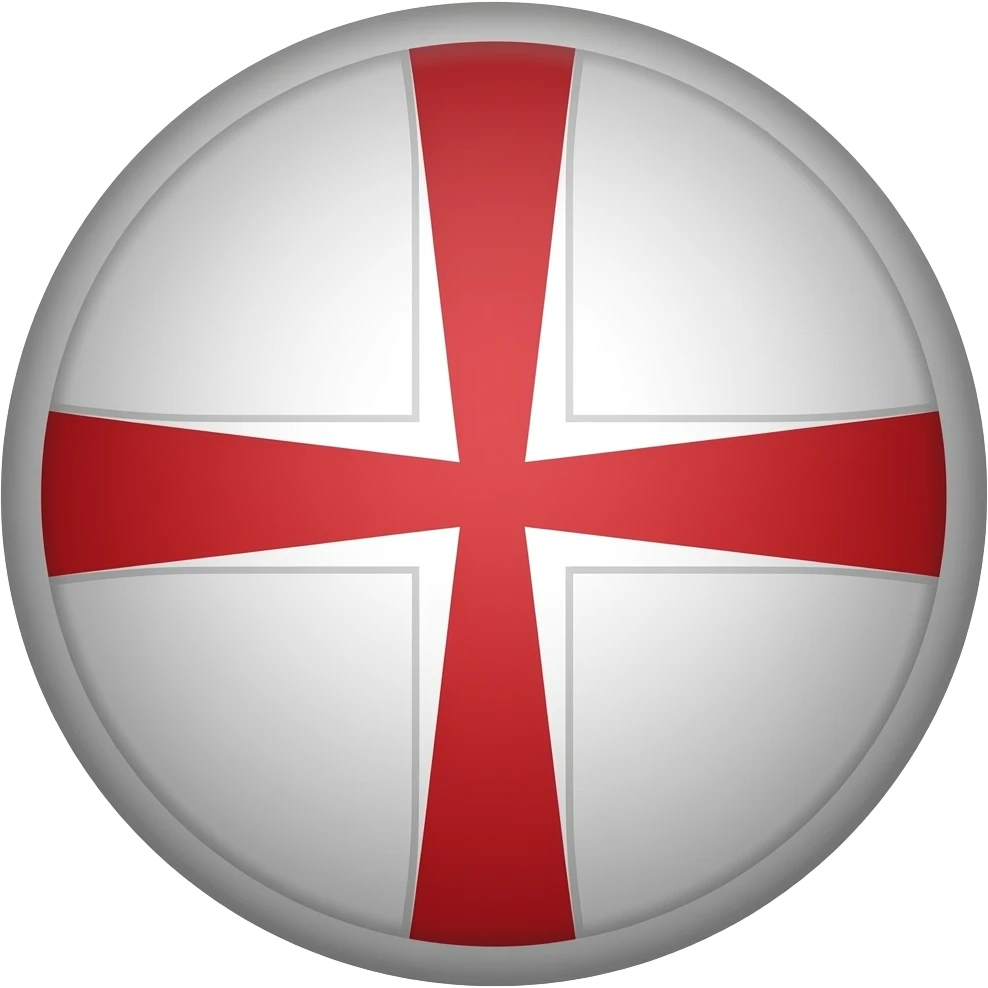 White templar cross emoji