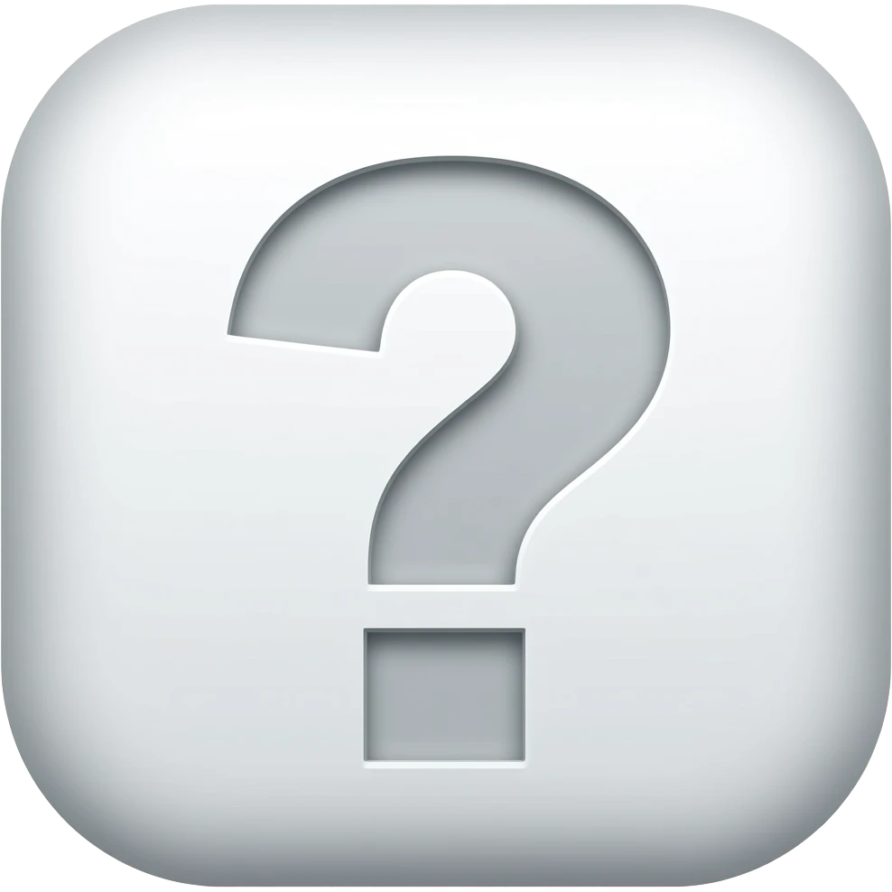 question emoji