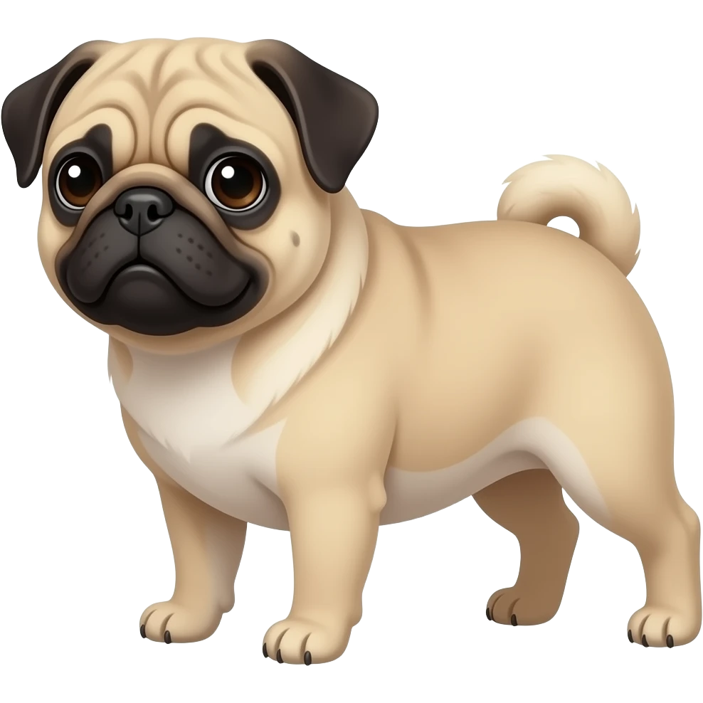 Pug emoji