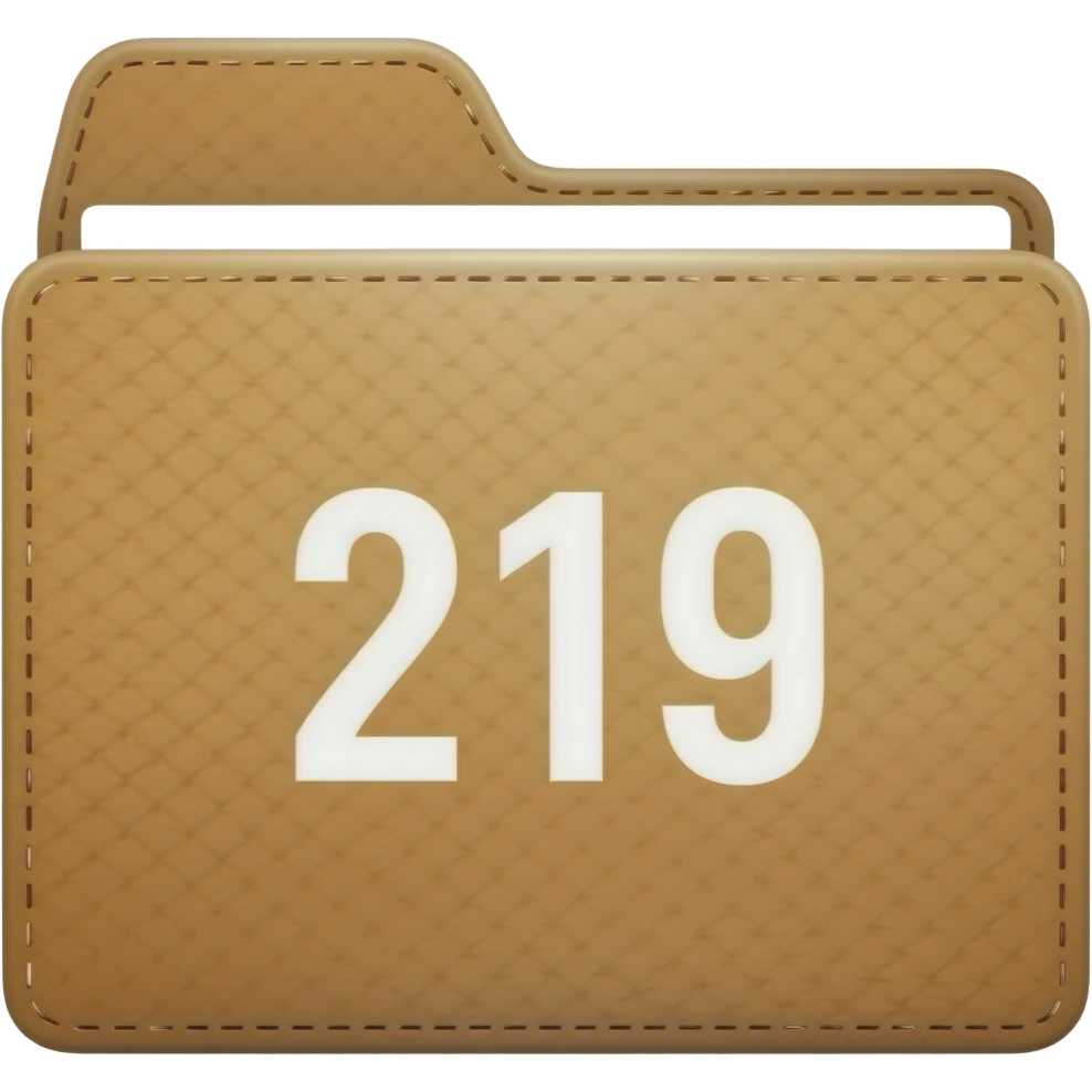 2019 number multipocket folder emoji