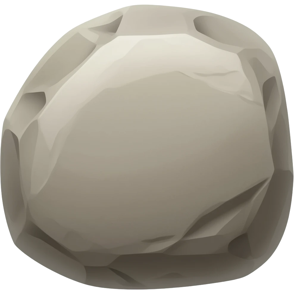 stone emoji