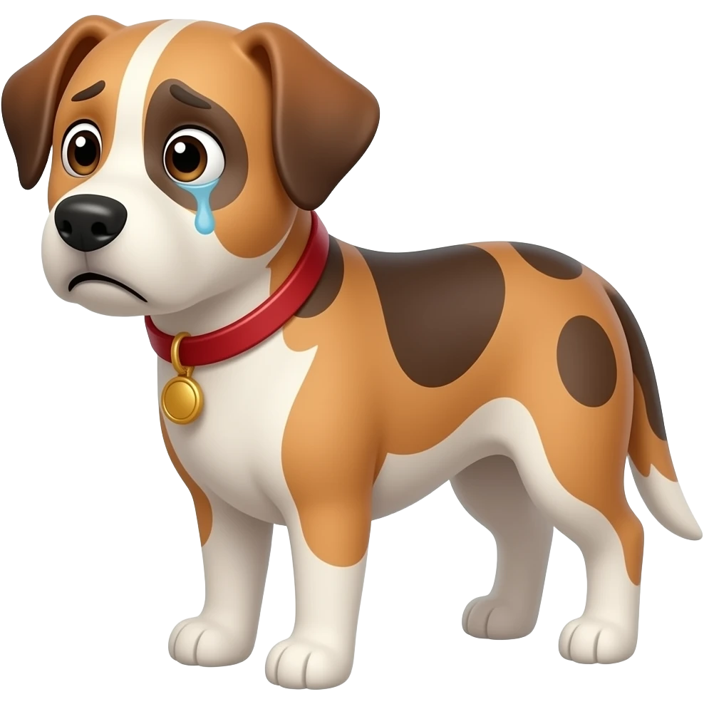 scared dog emoji