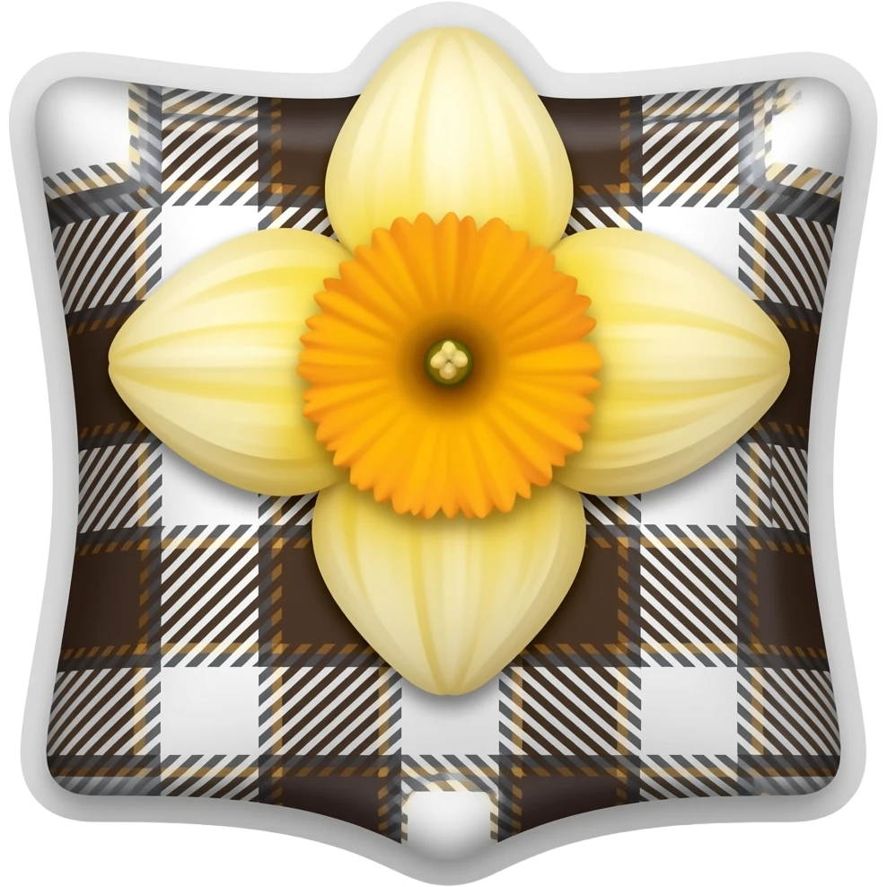 Plaid cymru logo daffodil emoji