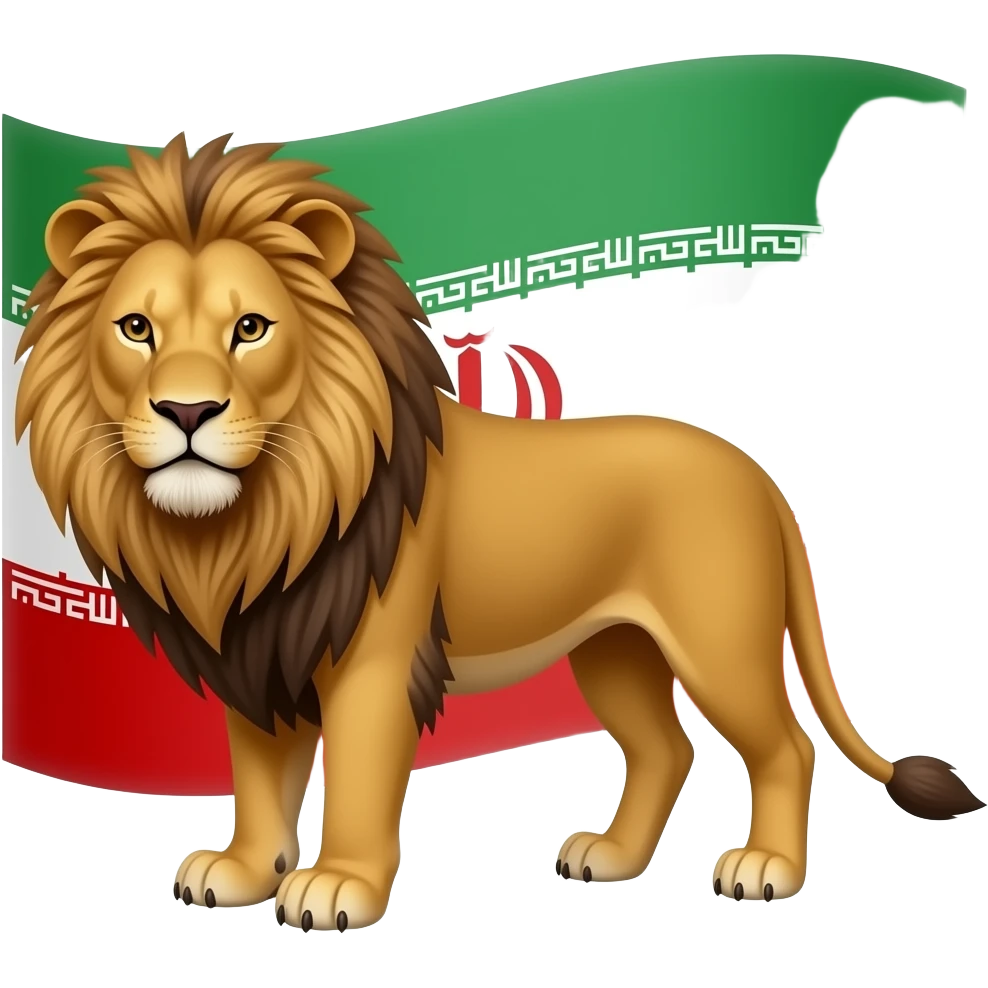 🇮🇷🦁 emoji