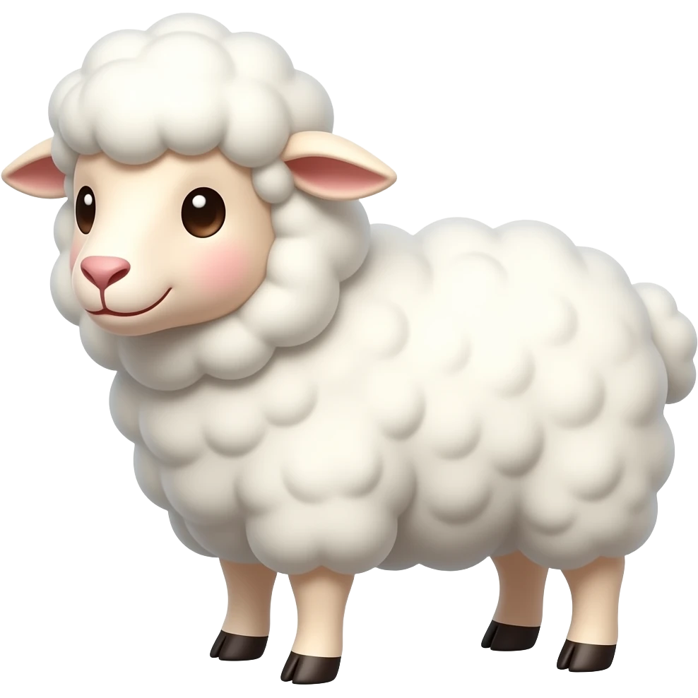 cute sheep emoji