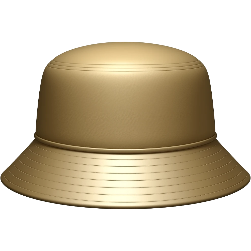 Bucket hat emoji