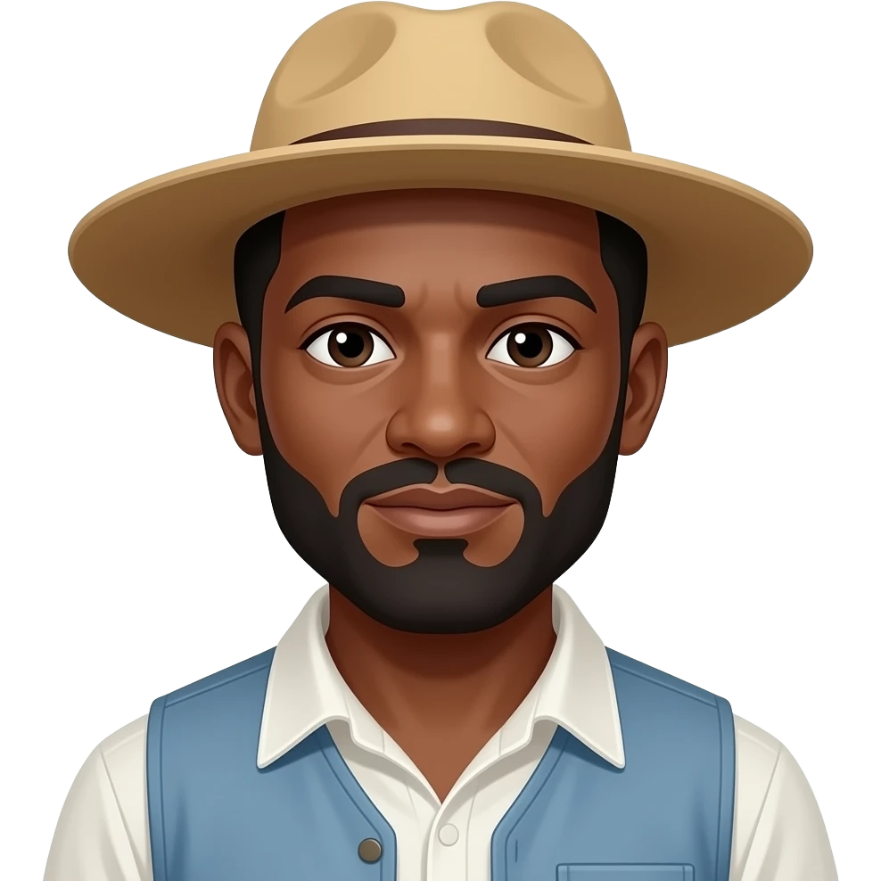 Cotton picker slave emoji
