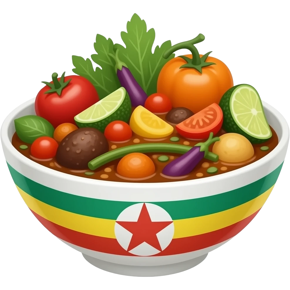 ethiopian vegetarian dish emoji