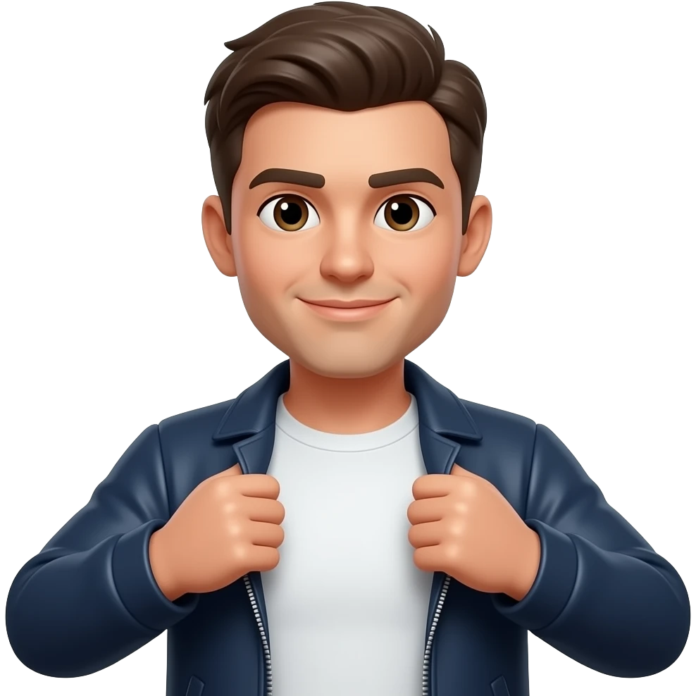 Enlever veste emoji
