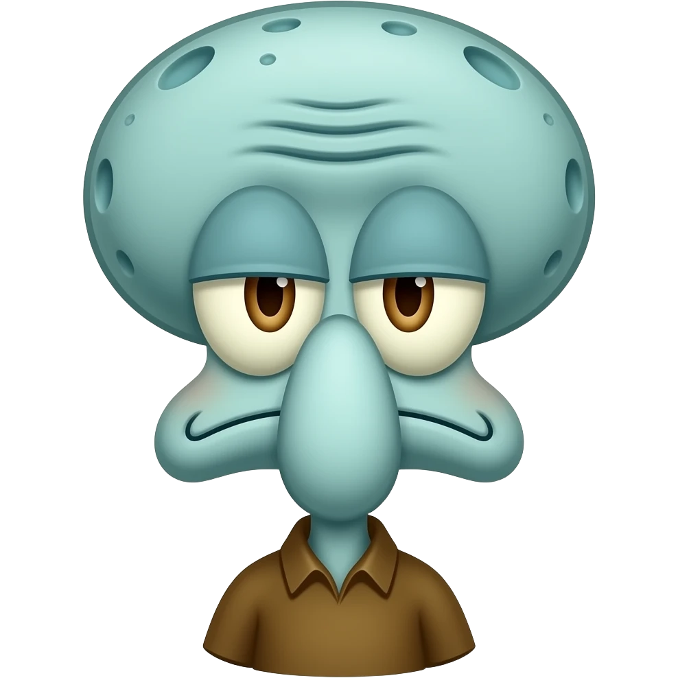 Squidward emoji